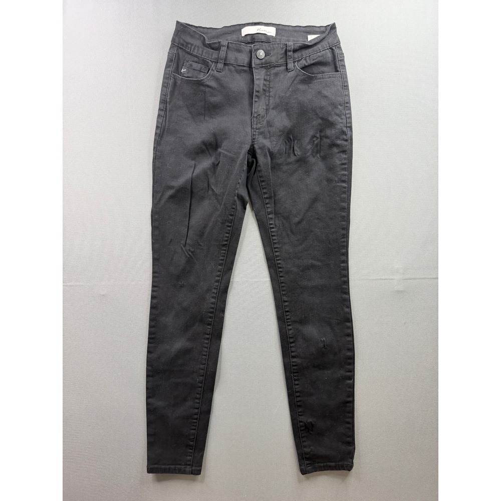 KanCan Skinny Jeans Womens Black Stretch Denim 27x28